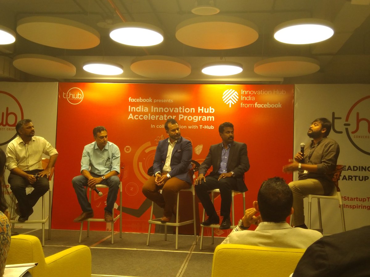 bonfirevr's tweet photo. @LoopReality's @jigneshtalasila explaining AR,VR and MR on the "Future of VR/AR" panel at the launch of @facebook India #InnovationHub Accelerator at @THubHyd 

#BonfireVR #Hyderabad #AR #VR https://t.co/utar5SIKGF