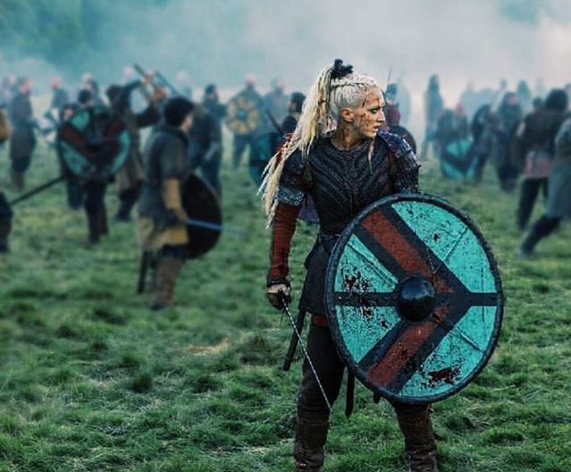 Vikings Valkyrie on X: Badass #Torvi #shieldmaiden #Vikings via @gee_hirst  Instagram  / X