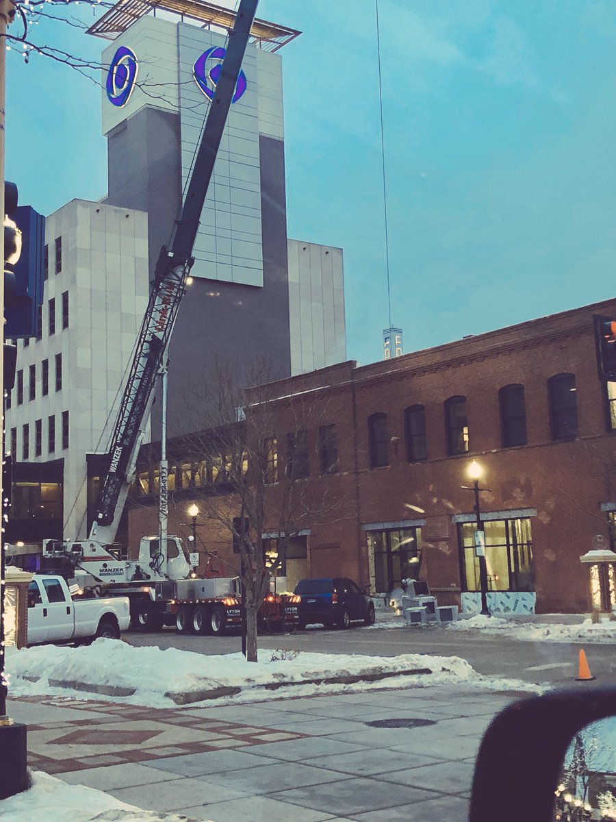 JessicaLeeND's tweet photo. Thanks for the warm welcome to work this morning, @WanzekConst #WanzekWorks #BuildingStrong #MyBuilding #123Broadway https://t.co/qccmG2yO6K