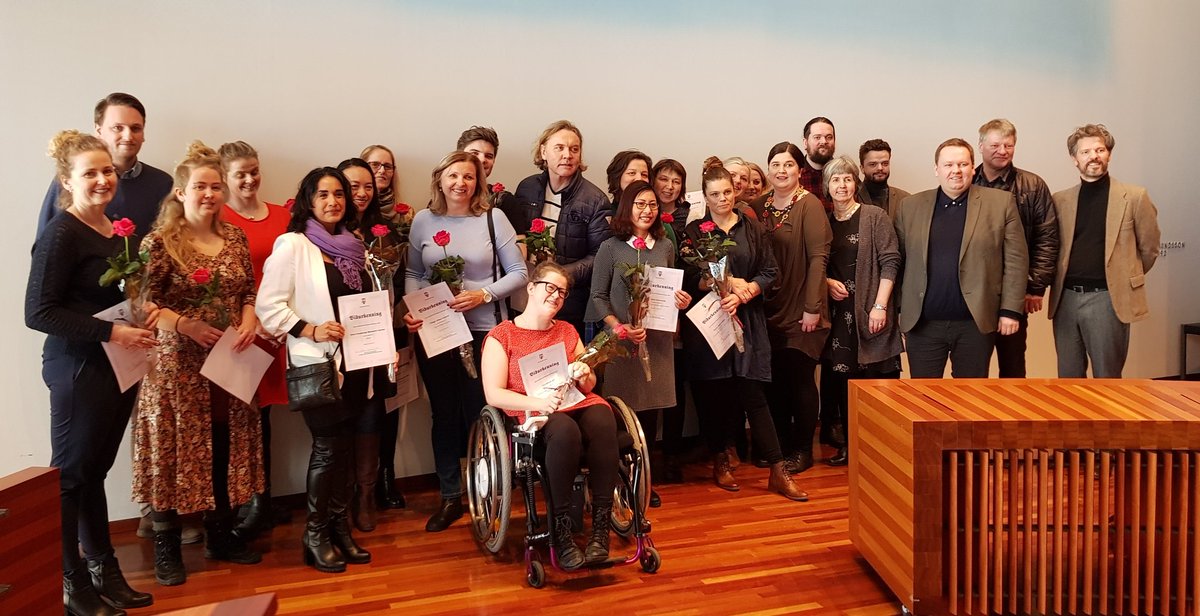 Reykjavíkurúrvalið í mannréttindum tók við styrkjum Reykjavíkurborgar og Mannréttindaráðs í dag #Reykjavík #mannréttindi