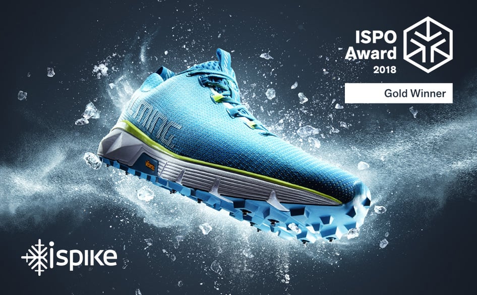 We did it again! The Salming iSpike (Fall 2018) was just named best product in the Health &amp; Fitness category at the ISPO. The largest sports fair in the world. Come this fall you'll be tacking the snow and ice with a renewed confidence! --> bit.ly/2n5qh1p