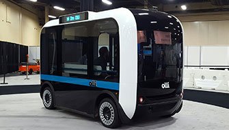 ShradhaNayak's tweet photo. #IBMatCES: Learn how the @CTAFoundation, @IBM, and @LocalMotors-led #AccessibleOlli are creating the accessible future of autonomous transportation at #CES2018 for people with disabilities and the aging population https://t.co/OhpxRIGXkL https://t.co/JTiRdA3u9i