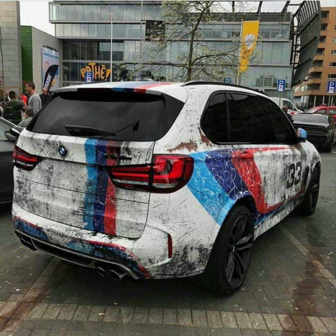 BMW x5m винил