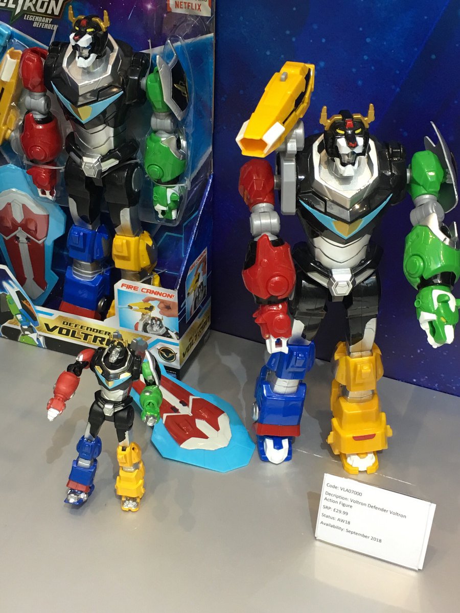 voltron legendary defender toys 2018