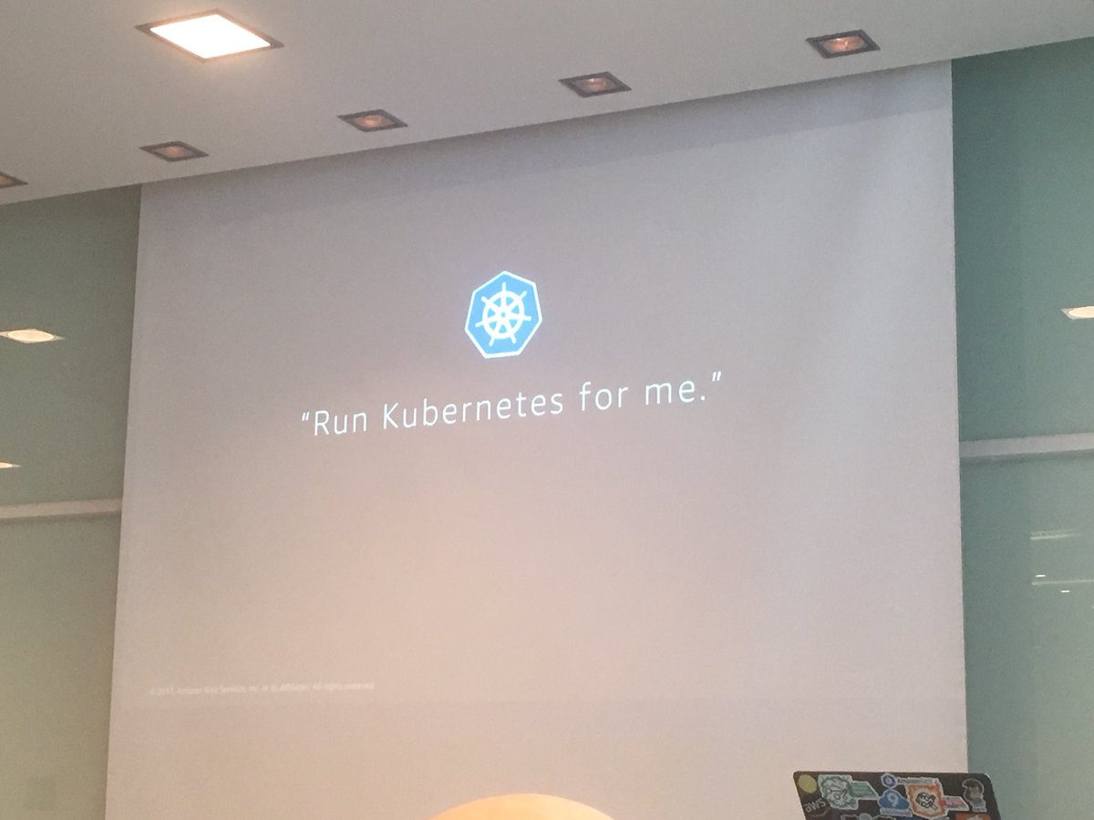 sweet_systems's tweet photo. One more talk by @PeterMaddox. Now it’s time to get to know more about running Kubernetes clusters on #AWS #AWSDevDay https://t.co/K65GgydEnN