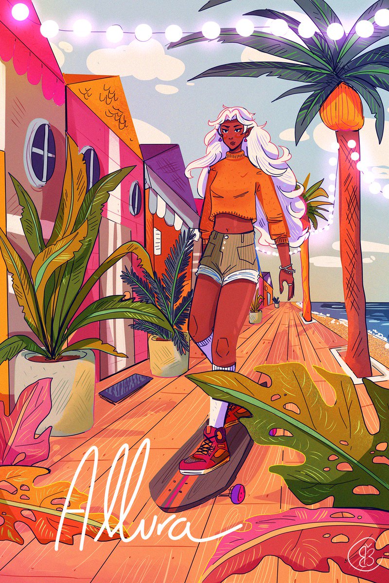 finally finished this sketch that's been sitting in my wip folder for months now !! #voltron #allura