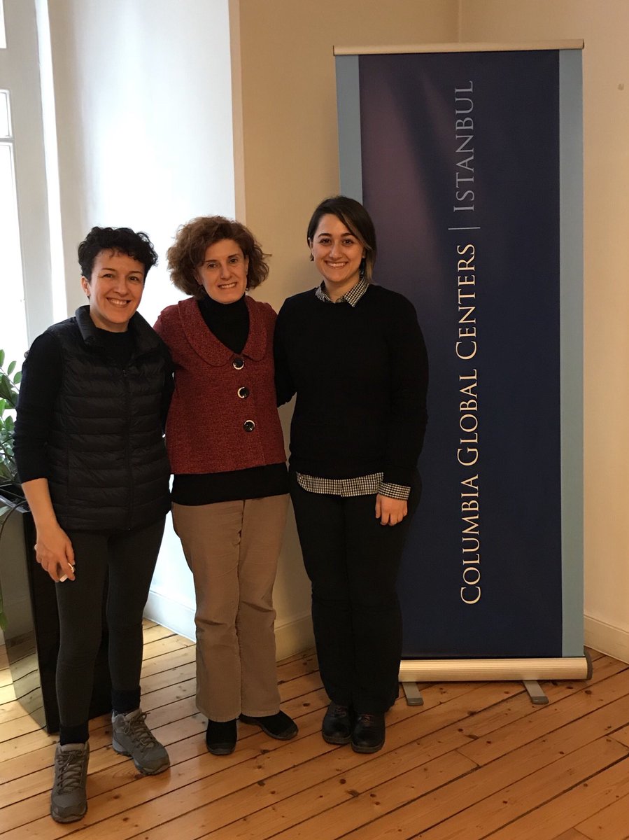 ASPIRE_CU's tweet photo. We are so thankful to our collaborators at @GlobalCenters as they help us navigate the research in Istanbul. Thanks, Eylem & Gülden (pictured with ASPIRE’s Filiz Katibe Sasaoglu) #ProvidersASPIRE https://t.co/d3Q5VvgJn6