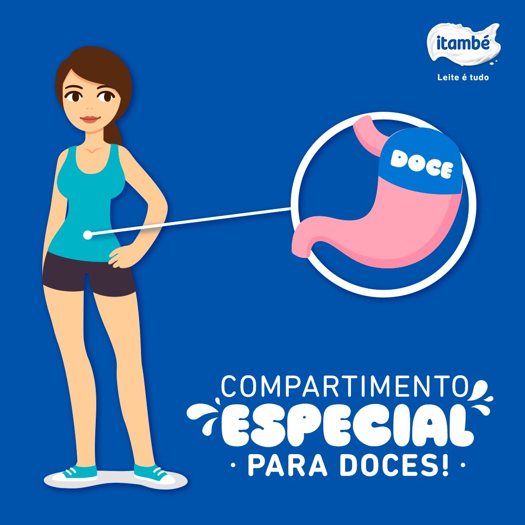 Marque aquele amigo que tem um compartimento extra além do estômago só para doces.