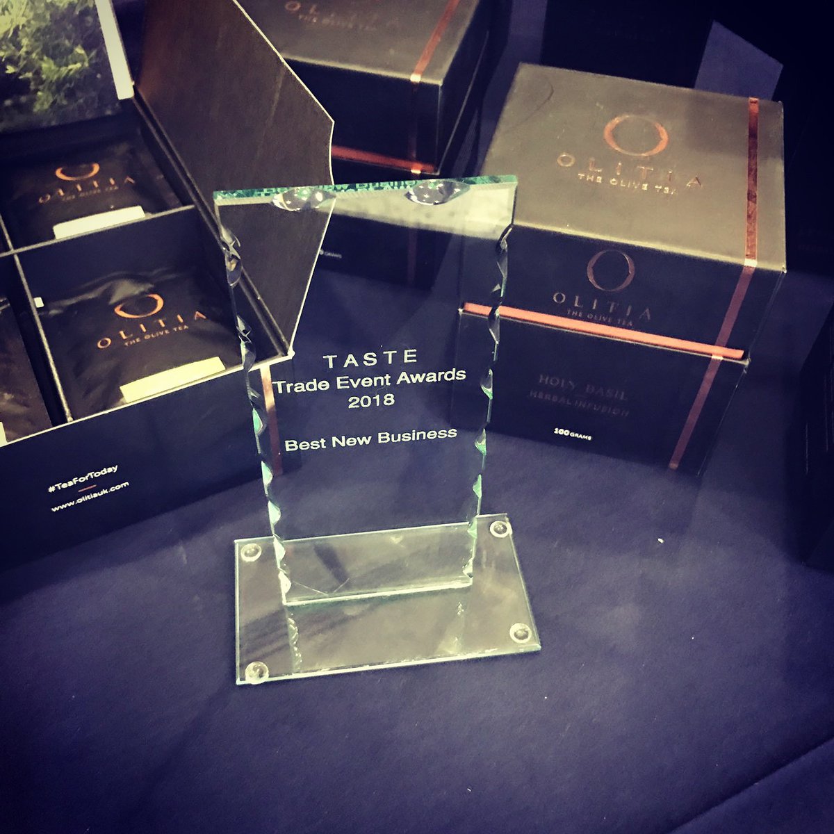 Olitia Olive Tea.  Another fantastic award for our amazing olive tea