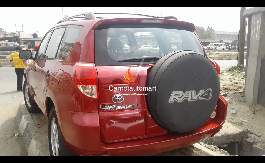 CarnotautoMart's tweet photo. RED TOYOTA RAV4 2008 AT SURULERE LAGOS for sale @ ₦3,300,000. For more enquiries, please go to https://t.co/JtNjtmvkii or https://t.co/XTYmrhsgZW #carnotautomart https://t.co/j1Oe9XkLTL
