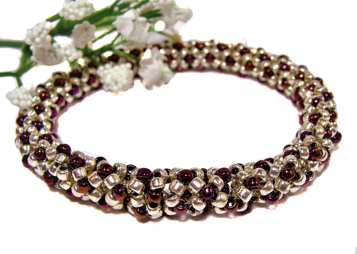 girliegals12's tweet photo. Silver and Red Garnet Tubular Chenille Bangle Bracelet: https://t.co/CPX4aLiwkP #silver #red #redgarnet #silverbracelet #silverbangle #redbangle #redbracelet #red #beadedbracelet #handmadeatamazon #amazonearrings #ValentinesDay #giftsforher #birthday #valentinesdaygifts https://t.co/SKFHWvegHL