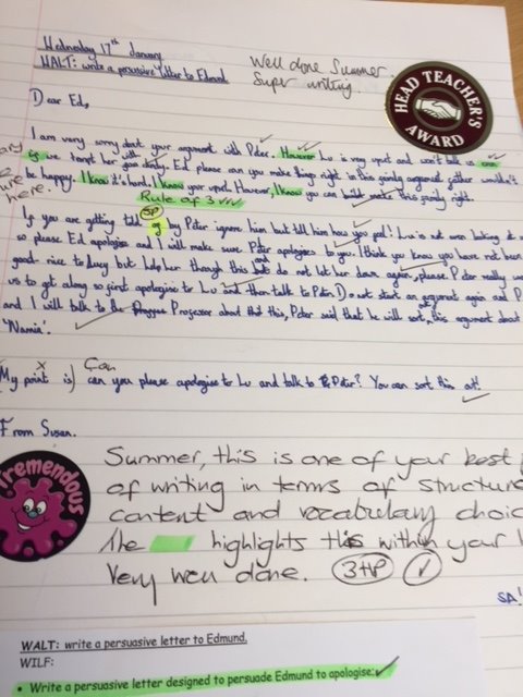 St Alphege Junior On Twitter Some Super Letters To Edmund In The