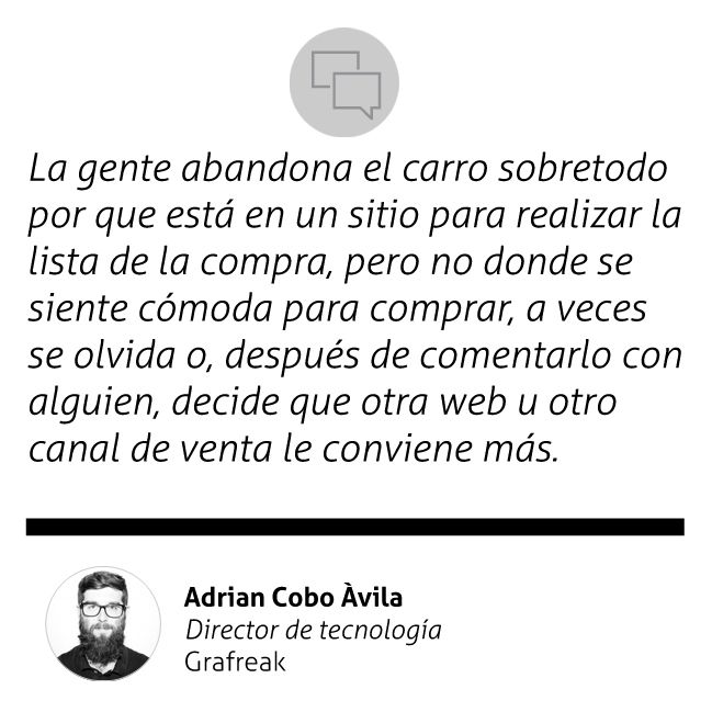 grafreakvs's tweet photo. Us convidem a llegir la cita del nostre company
@adria_cobo sobre "carritos abandonados"
D'aquest abandonament s'obtè informació molt valiosa per
millorar el nostre servei de venda online
#analiticaweb #usability #conversionweb #web #funnel #usabilidad
https://t.co/doLWRbSv14 https://t.co/2x2OfUIUWT