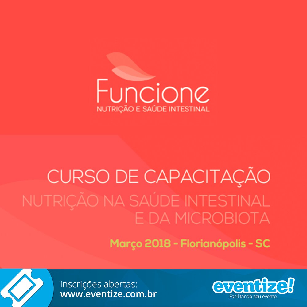 eventizebr's tweet image. Inscrições abertas para Curso de Capacitação: Nutrição na Saúde Intestinal e da Microbiota. Infos e inscrições: goo.gl/teMJjG

eventize! você também
eventize.com.br

#eventizebr #eventize #Funcione #Curso #Nutrição #SaúdeIntestinal #Microbiota