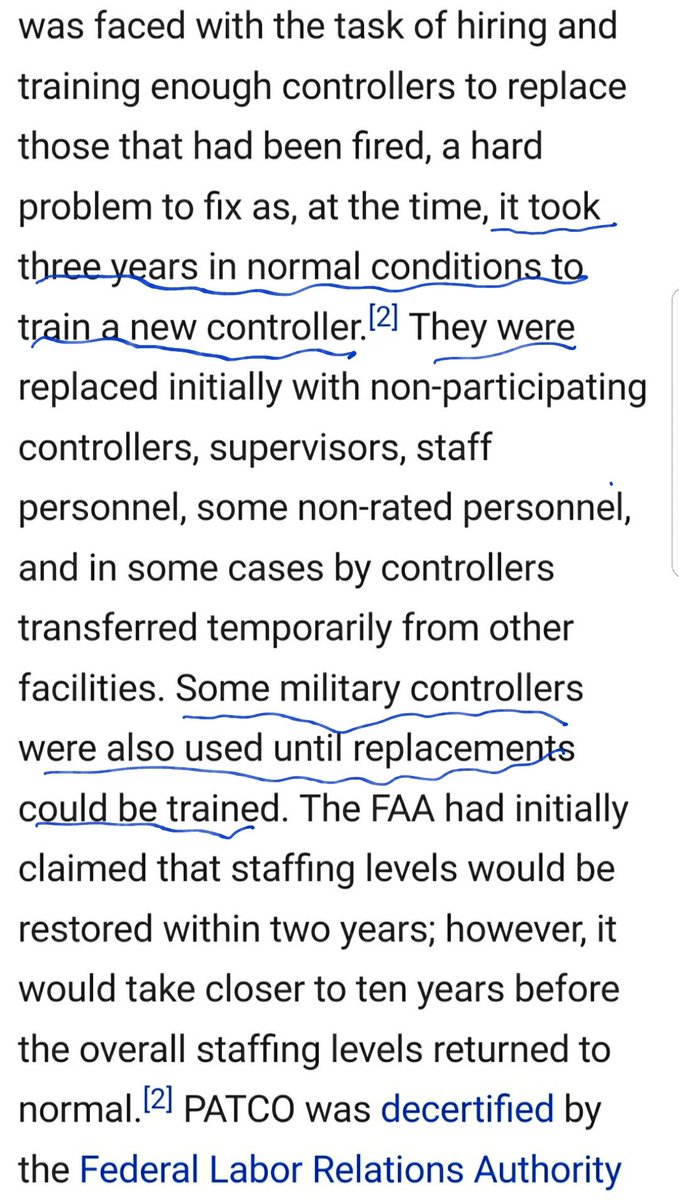 11. Worse, it was just out of spite.Even worse he endangered all of our lives because it took 3 years to train new controllers.(Air traffic controllers are the reason we are alive after a flight) 