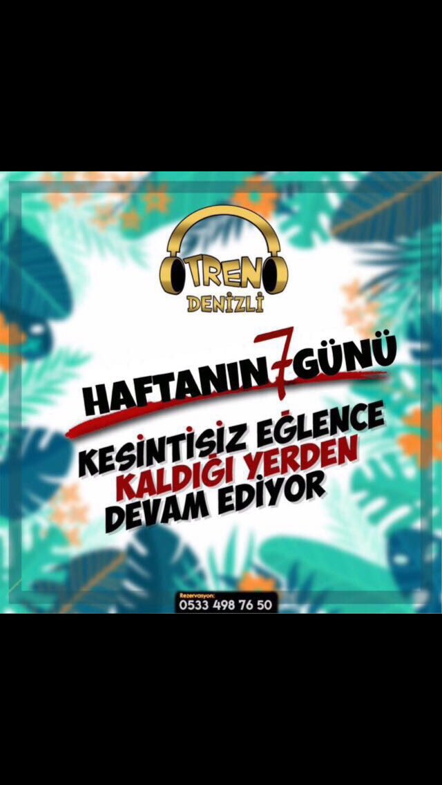 Eğlenceye kaldığımız yerden devam ediyoruz🚂