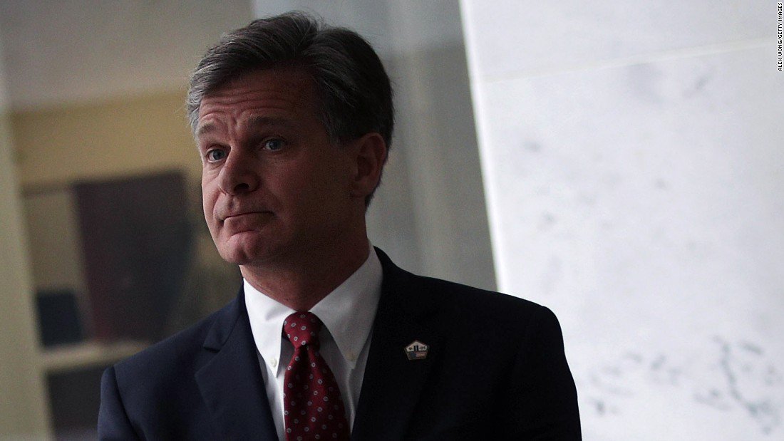 Is FBI hack Chris Wray just about gone?