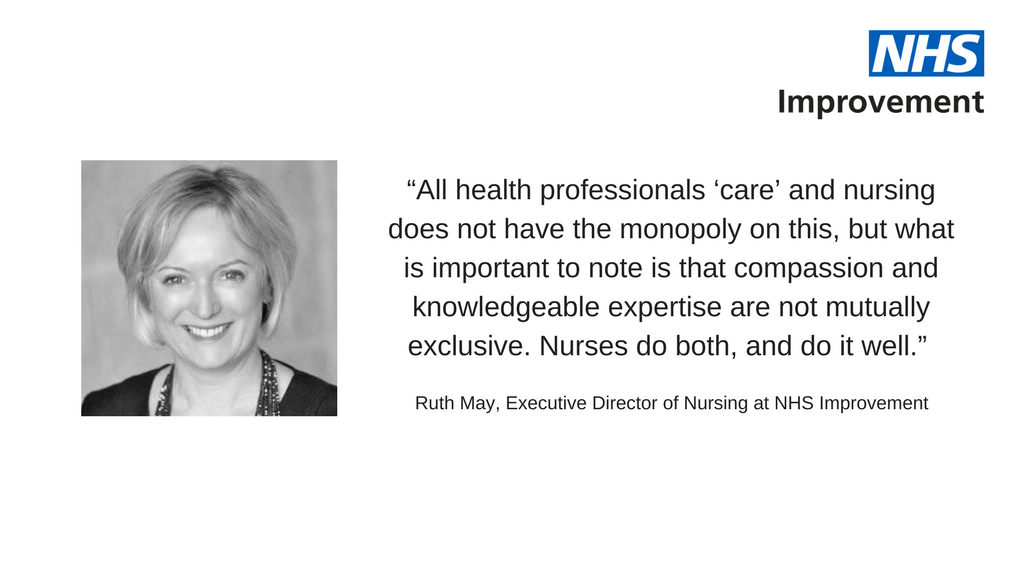 NHSImprovement's tweet photo. Our Executive Director of Nursing @RMayNurseDir on the recent @Telegraph letter about degree-educated nurses https://t.co/RTxbEAgImb