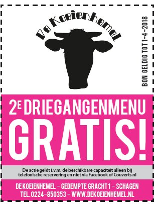 Kijk op dekoeienhemel.nl voor meer informatie!