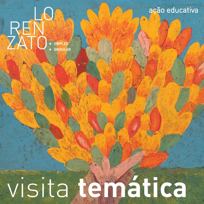 Olá, amante da arte!
A Ação Educativa da exposição Lorenzato: Simples Singular oferece a visita temática.
 "Cotidiano de mim". O que acontece quando você anda?. Dia 25/1,16h, na Galeria de Arte do #CCMTC.  Entrada franca.