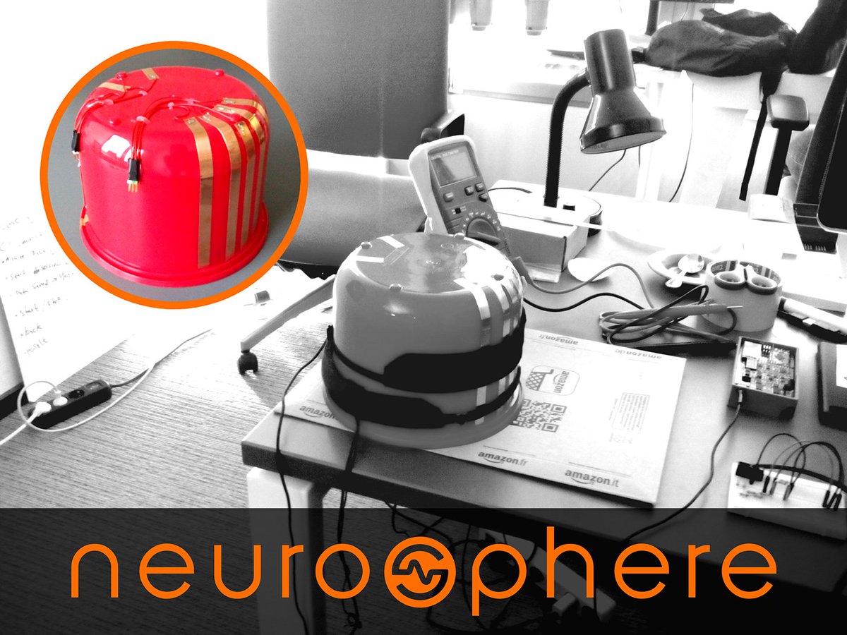 Neurosphereio's tweet photo. Proud to present you our latest team-member: TEST-BUDDY. Supports us to measure the signal quality of our new headband prototypes #neurofeedback #noanimaltesting #MoreChillaxationForTheNation https://t.co/DMhT0KTq0P