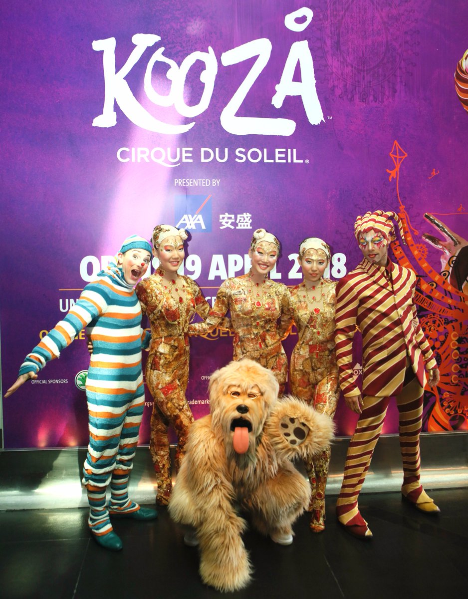 GHCAsia's tweet photo. Thrilling, heart-stopping acrobatic performance “#Kooza ” by @Cirque du Soleil is coming to Hong Kong this April! We are delighted to be helping @Cirque du Soleil launch this production. https://t.co/EA3UrAsYUn