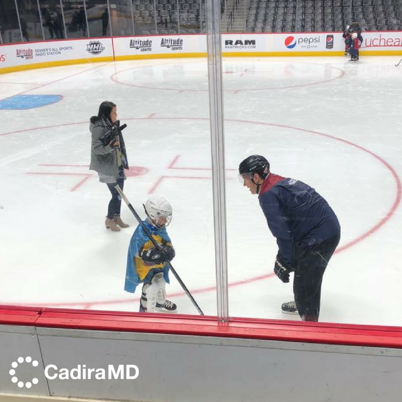 CadiraMD's tweet photo. On CadiraMD night at Avalanche Pepsi Center, Dillon Hartigan and Craig Fitzpatrick helped 40 blind children skate on the ice.  

#CadiraMD #Community #CadiraHero #WeAreOscarMike #OperationEnduringWarrior #Fit #Military #Exercise #Inspiration #Motivation #AvalanchePepsiCenter https://t.co/mJHAKW4cBE