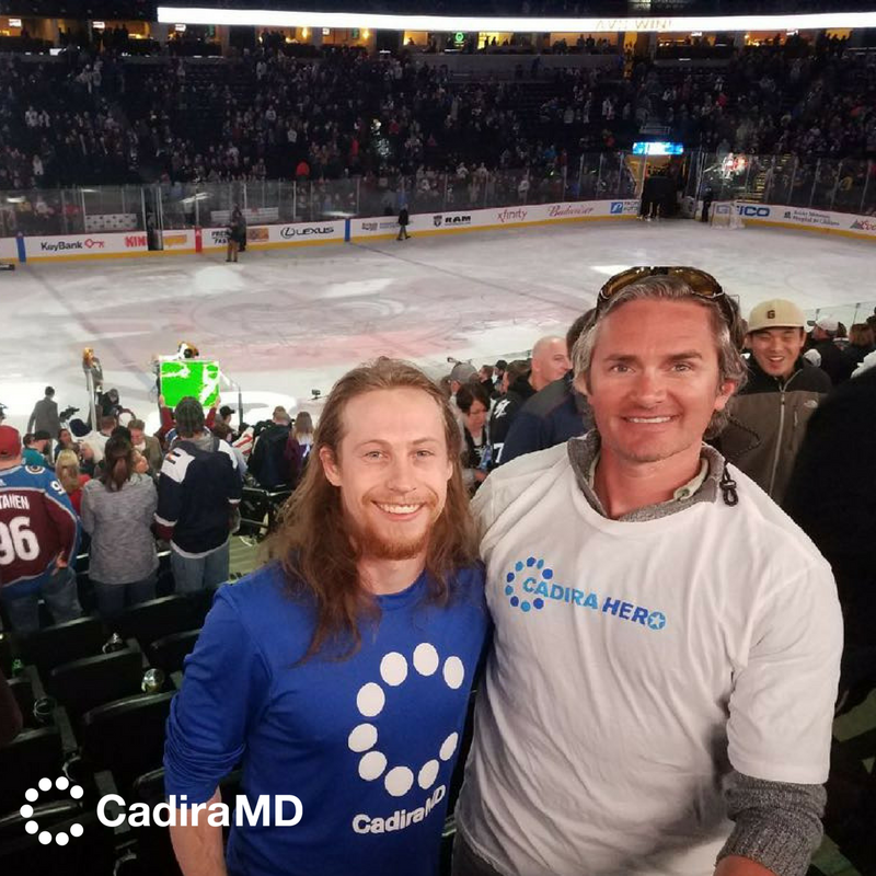 CadiraMD's tweet photo. On CadiraMD night at Avalanche Pepsi Center, Dillon Hartigan and Craig Fitzpatrick helped 40 blind children skate on the ice.  

#CadiraMD #Community #CadiraHero #WeAreOscarMike #OperationEnduringWarrior #Fit #Military #Exercise #Inspiration #Motivation #AvalanchePepsiCenter https://t.co/mJHAKW4cBE