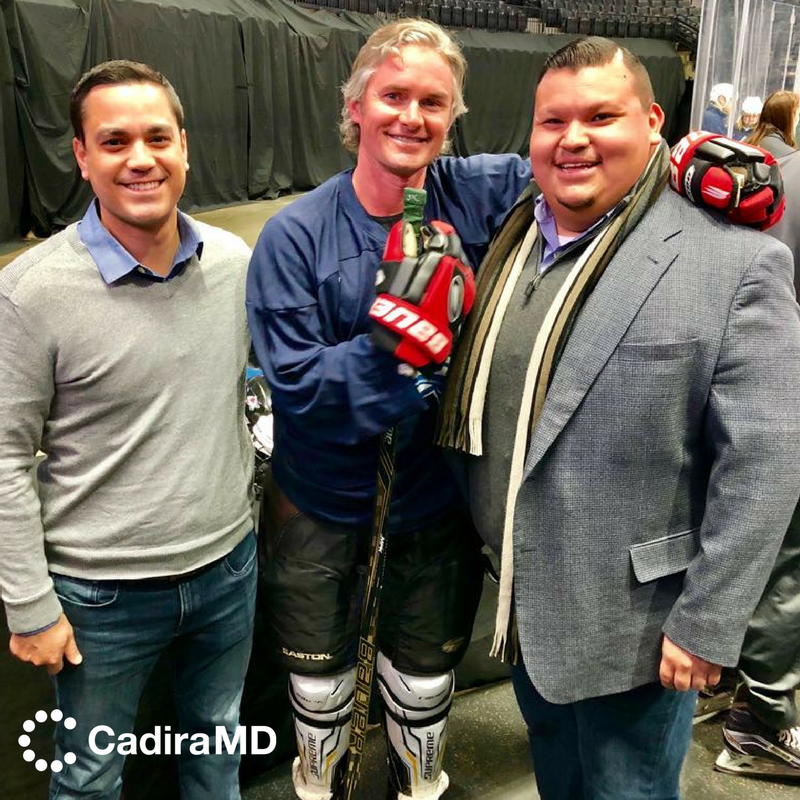 CadiraMD's tweet photo. On CadiraMD night at Avalanche Pepsi Center, Dillon Hartigan and Craig Fitzpatrick helped 40 blind children skate on the ice.  

#CadiraMD #Community #CadiraHero #WeAreOscarMike #OperationEnduringWarrior #Fit #Military #Exercise #Inspiration #Motivation #AvalanchePepsiCenter https://t.co/mJHAKW4cBE