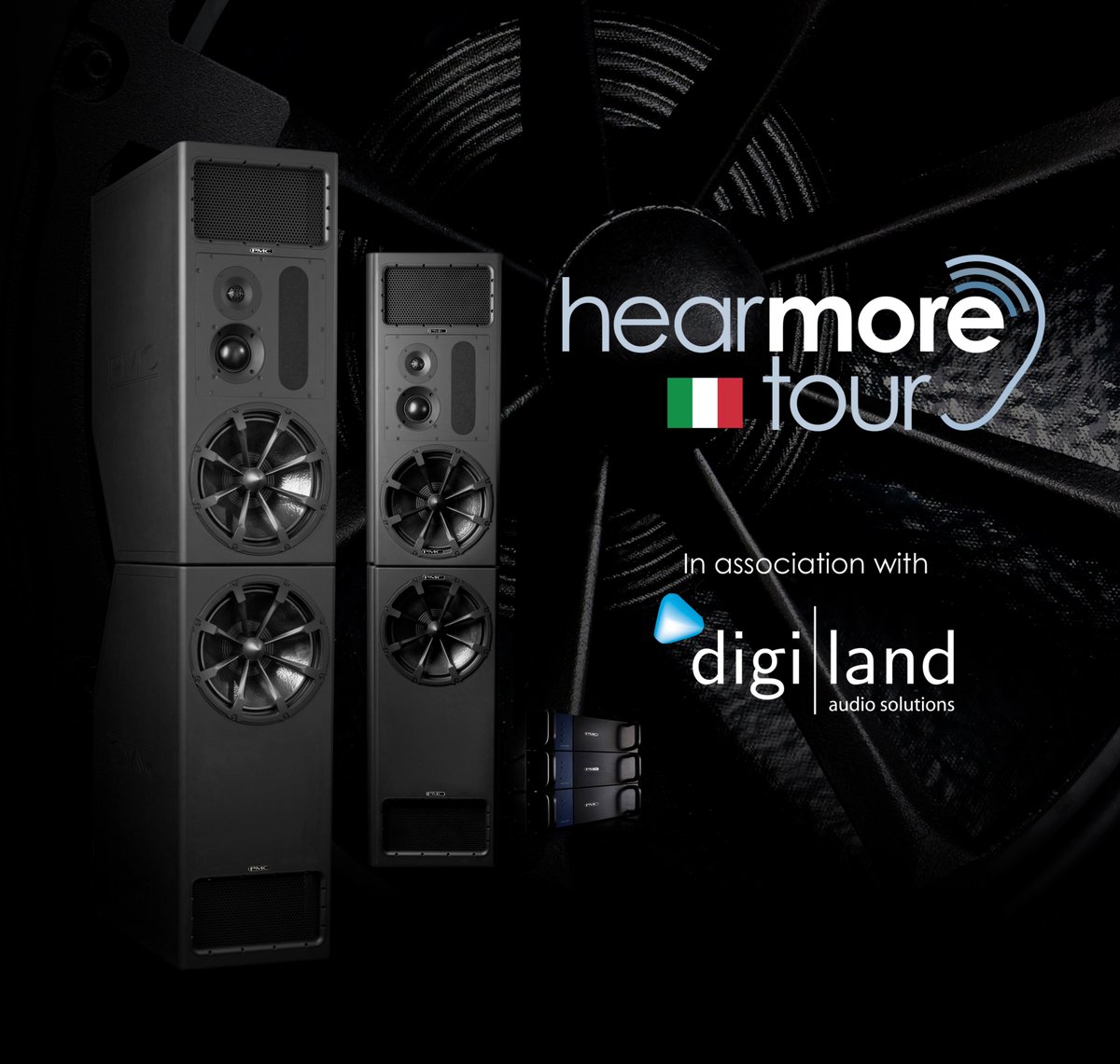 Digilandsrl's tweet image. 🔊   WORKSHOP PMC SPEAKERS a Treviso, VENEZIA
Evento GRATUITO che offre a produttori e musicisti Italiani l'opportunità di esplorare la complessità del Monitoring High-End professionale mettendo alla prova l'intera gamma PMC!
eventbrite.it/e/biglietti-th…