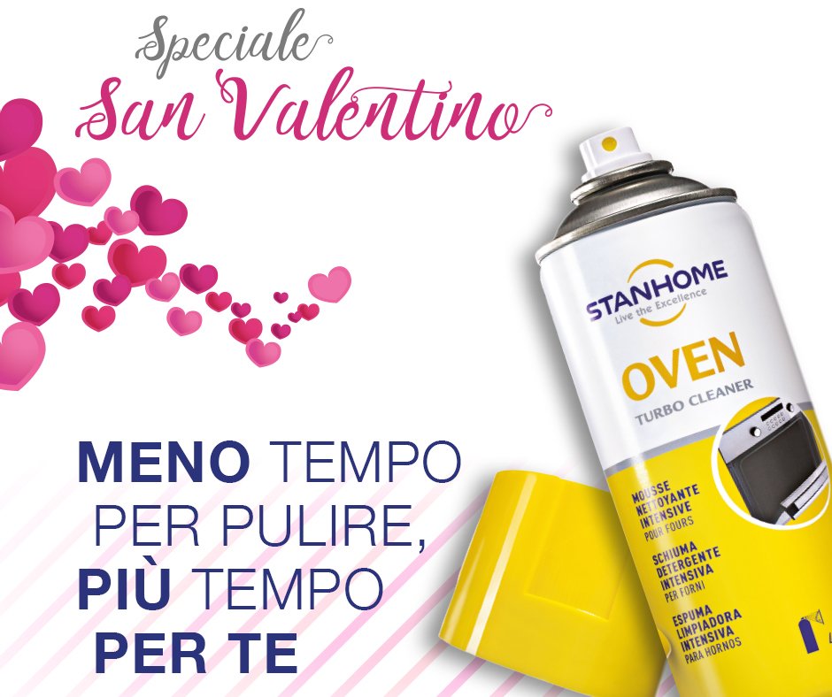 StanhomeItalia on X: ☑ Lo applichi in un secondo. ☑ Aderisce alle pareti  verticali. ☑ Pulisce a fondo. Scopri OVEN: la schiuma detergente intensiva  per forni. ➡ #Stanhome  / X