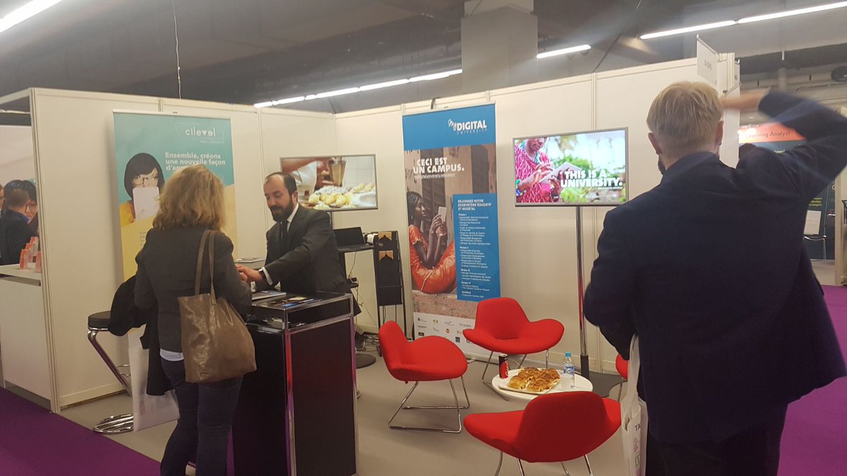 TBOOK3's tweet photo. @Cilevel_CM au salon Learning Technologies https://t.co/1DArQoBWTR