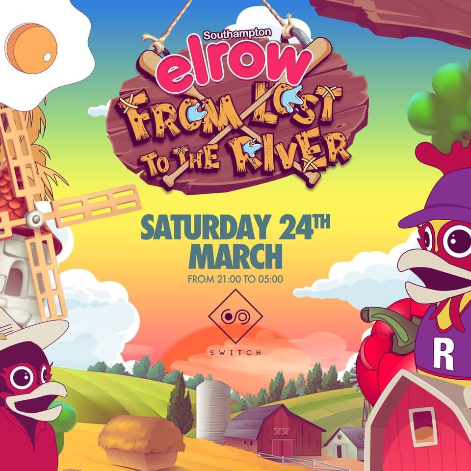 Ticket registration for Elrow Southampton on Saturday 24th March is now available! Register below

Register: elrowlandings.com/southampton