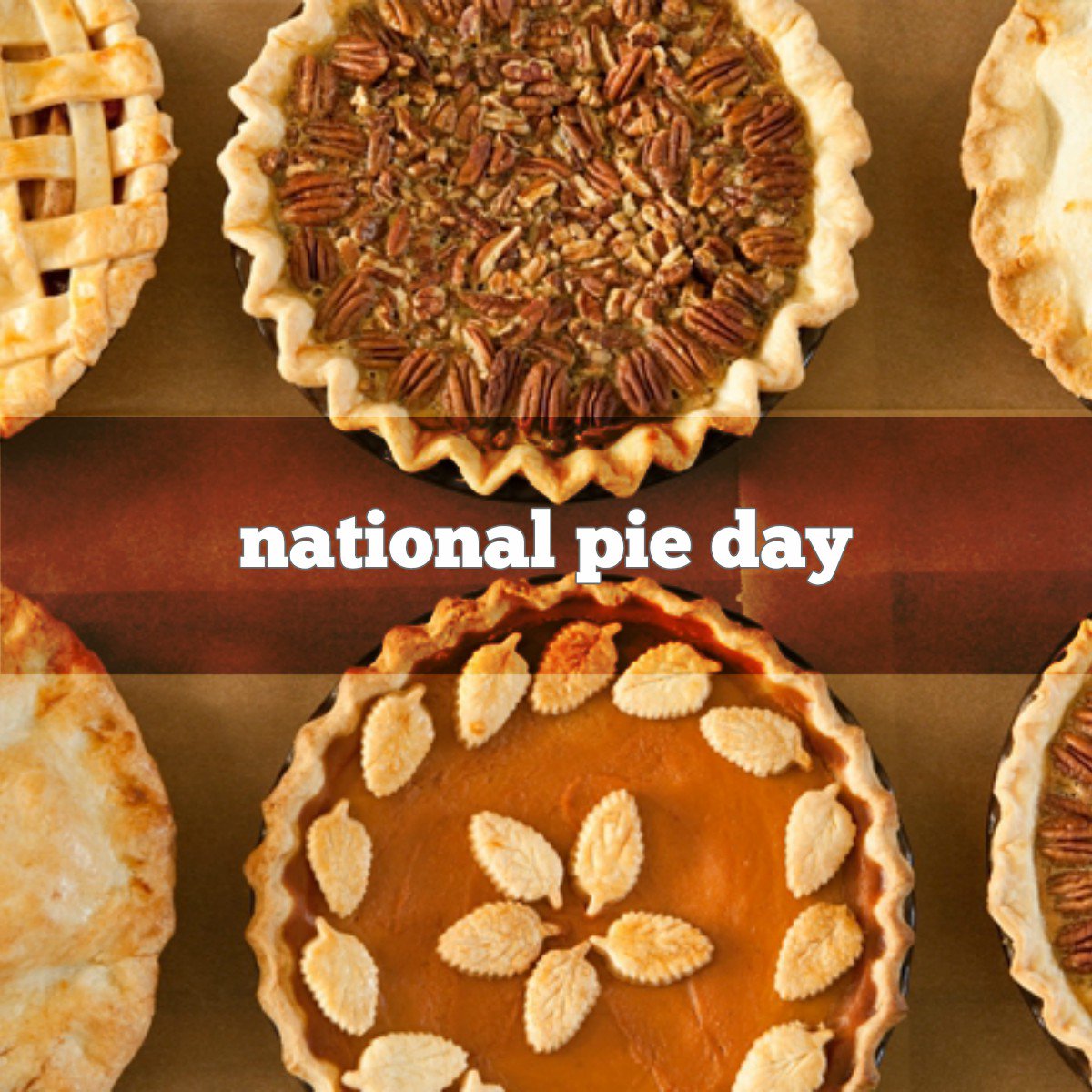 Foodament's tweet photo. Happy 🥧National Pie Day🥧.!!!
Created In 1986 by the American Pie Council to commemorate Crisco’s 75th anniversary of “serving foods to families 

 #NationalPieDay
#TuesdayThoughts https://t.co/7LcA2GgXdq