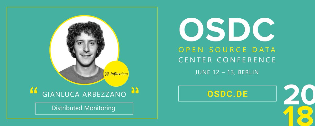 Netways's tweet image. Meet @gianarb at the OSDC from June 12-13, 2018 in Berlin. He will give in depth insight in &quot;Distributed Monitoring&quot; #osdc #opensourcedatacenterconference2018 #distributedmonitoring