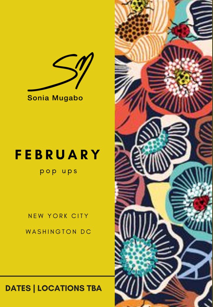 soniamugabo's tweet photo. Tell a friend to tell a friend 😊 #soniamugabo #SmTravels #SMpopup #NewYork #DC #fashion #AfricanFashion #NYFW https://t.co/rus80jDmbW