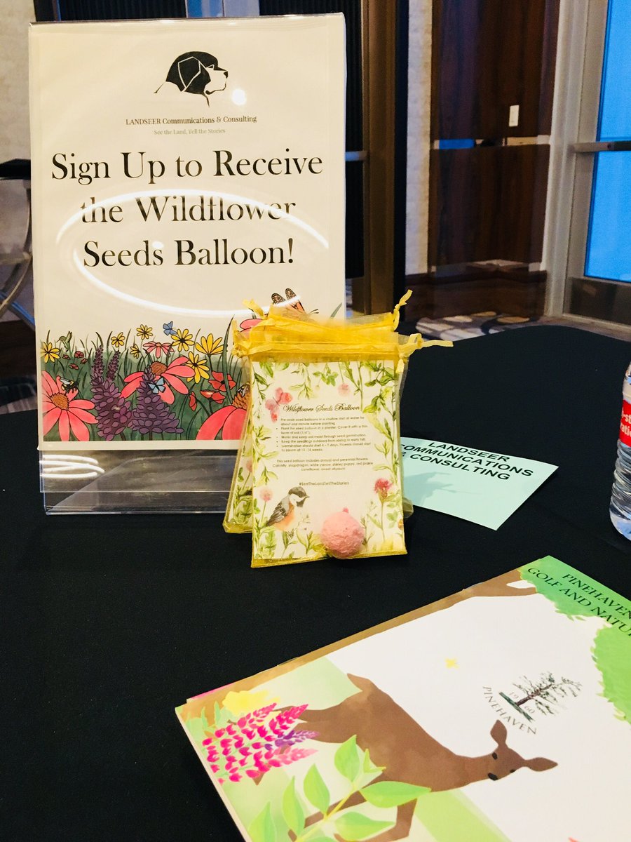 LandseerCC's tweet photo. Good morning from the #NEGCSA Winter Symposium! We are ready to learn with @MohawkGCturf @Greensideup17 @VoixdeDelphine and @fsr3 ! #SeeTheLandTellTheStories https://t.co/kBuRdpeMey