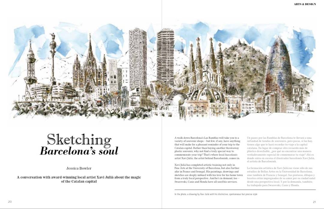 Barcelonink's tweet photo. LUXOS Magazine dedicates 6 pages to an interview about my artwork.
I am immensely grateful!
#barcelona#illustration #luxury #graphicdessign https://t.co/Qs9I2smLYq