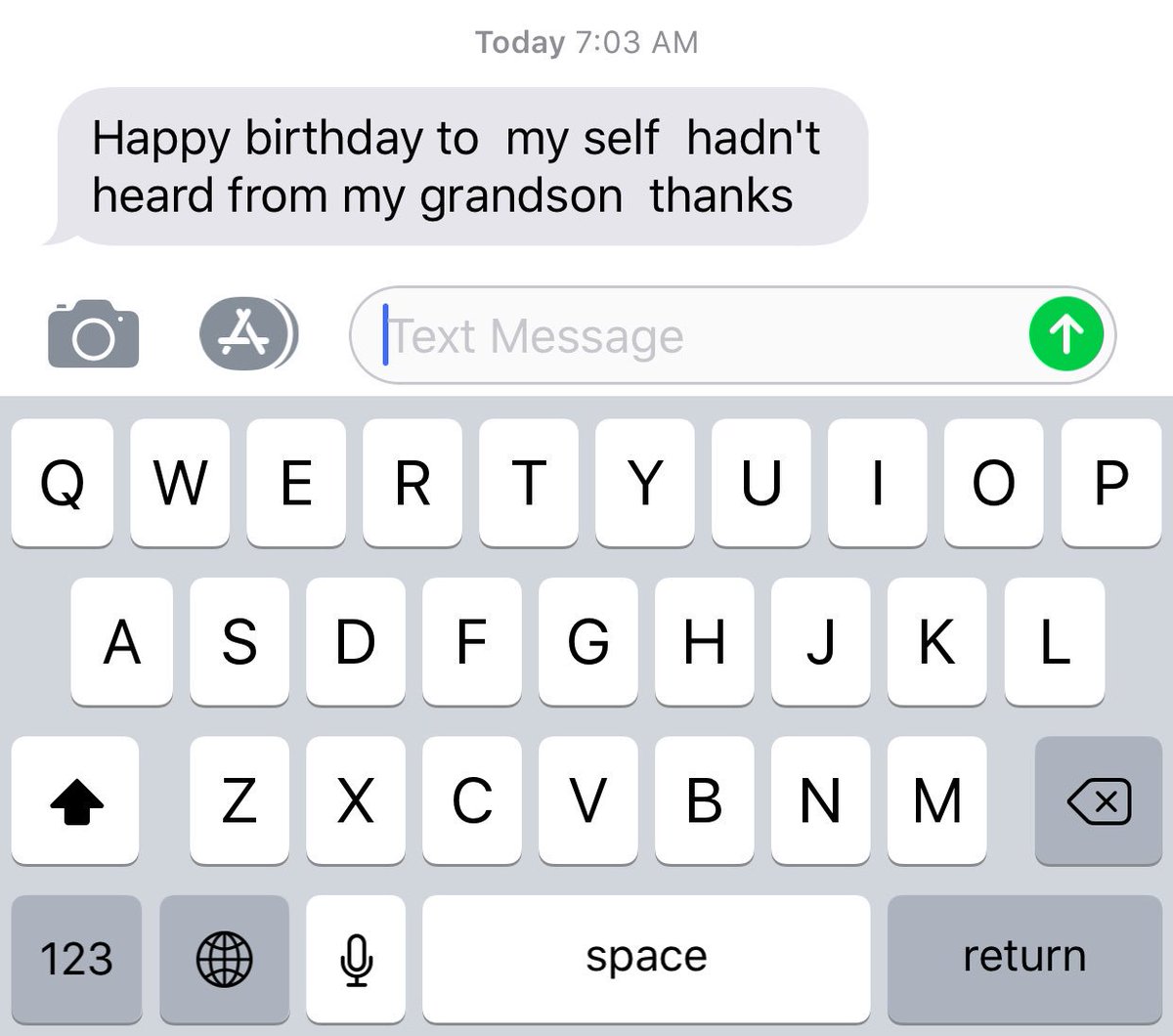 dae__g's tweet image. My grandma ain’t give nobody time to wake up good and brush they teeth this morning