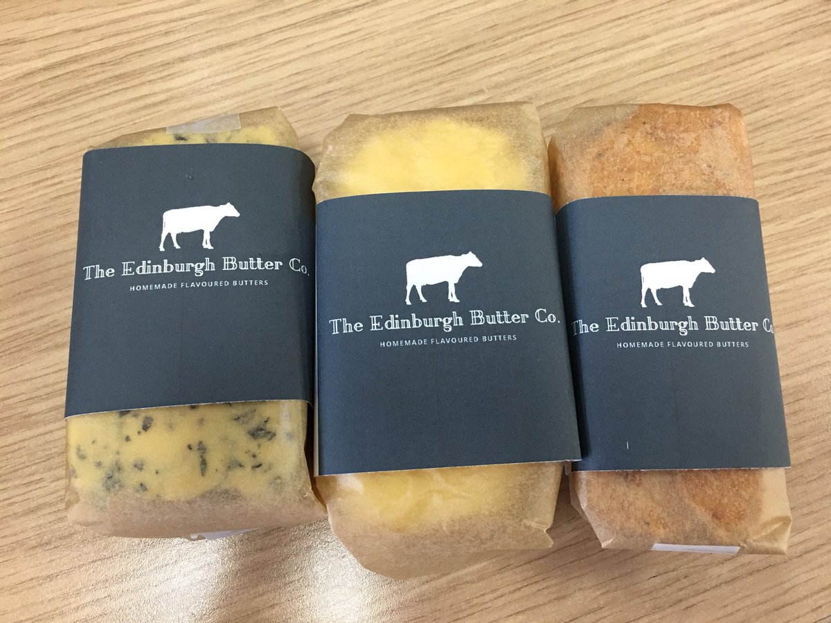 Now there’s an exciting delivery to brighten up a dull Tuesday #edinburgh #butter