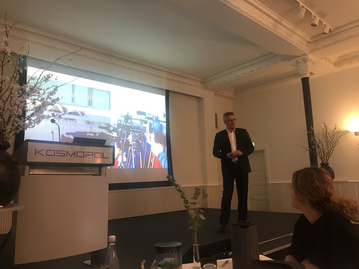 peterdamgaard's tweet photo. @UlrikHaagerup holder oplæg om viden i en postfaktuel verden til @TaenketankenDEA partnerdag 2018. #ConstructiveIn https://t.co/mOVNzQ7PBc