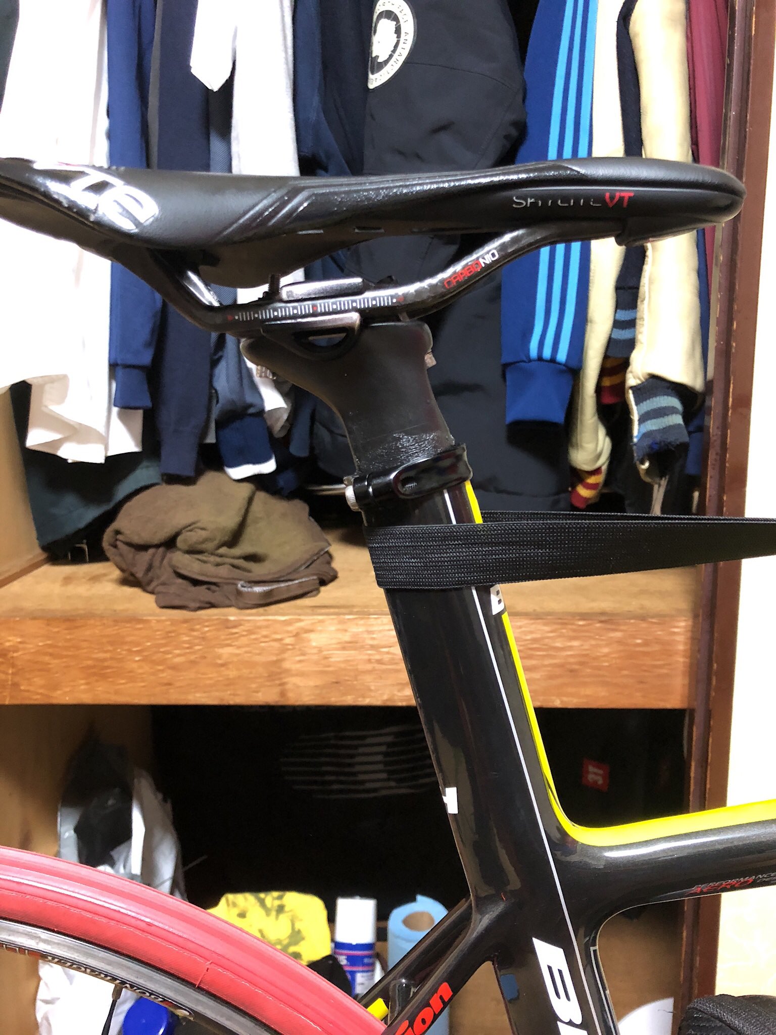 Yすけ Bh乗り サドルの高さ 前後位置の調整期間 脚が短いという現実から目を背け サドル高さをあげてみた 笑 サドルの 位置を後ろめにすれば 比較的ハム使えるとのことだったけど ペダリングモニター