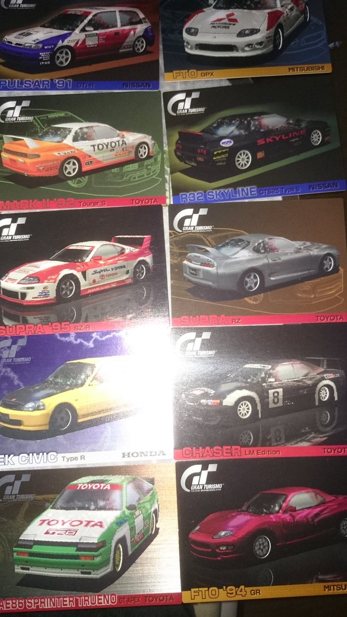 グランツーリスモ　ヒントカード　セミコンプ　GRAN TURISMO キラあり 破格値下げ】 グランツーリスモ ヒントカード セミコンプ GRAN