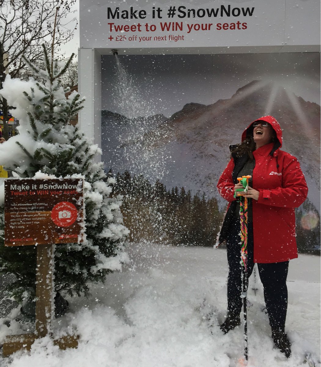 Pure_Wander's tweet photo. So excited to think I could return to Geneva &amp; redeem myself for NOT skiing last month on the trip! Boo! Thanks @FlySwiss for the chance! #SnowNow (If you're in #London got to King's Cross to enter for free flights!) https://t.co/lOuFY6R5zj