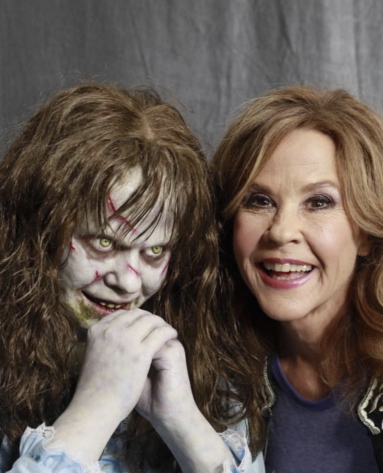 Happy birthday to one of my favorite and one of the reasons I m a little fucked up, Linda Blair 