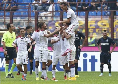 September 2014 - Ekdal produced a first half masterclass to score a hattrick at San Siro. He didn't do anything significant again that season. It was Cagliari's first win of the season and they got relegated too. Nagatomo was red carded inside 30 minutes