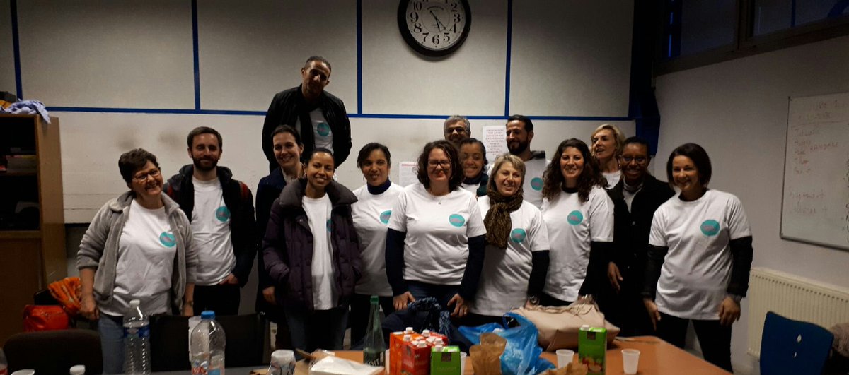 Merci à tous les salarié-e-s #AirFrance pour leur #engagement au côté de l'équipe #2mains, leur intérêt et leur forte mplication lors de cette journée de #solidarite #BetterTogether2018 #ESS #economiecirculaire  #aulnay #SSD93 #airfrance @uniscite <a href="/airfrance/">Air France</a>