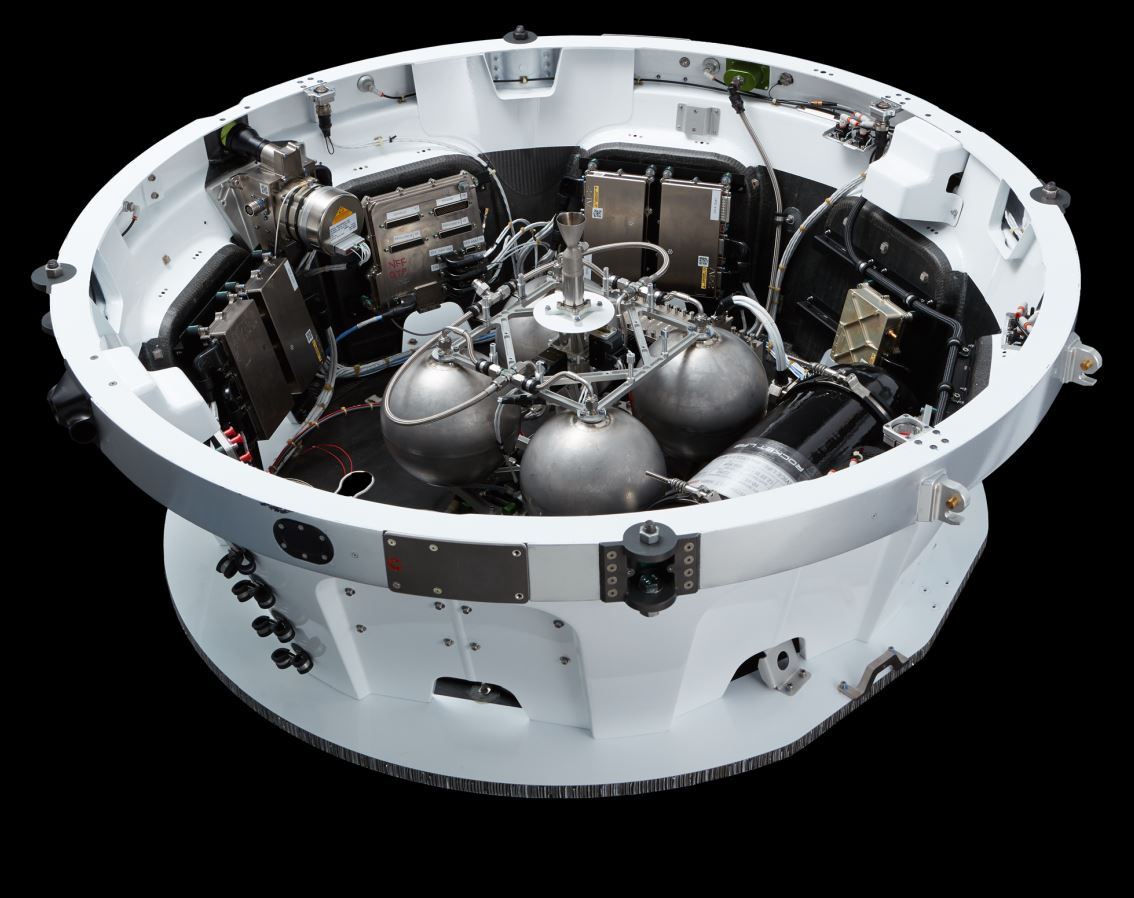 RocketLab's tweet image. Meet our new kick stage, as launched on #StillTesting. Powered by Rocket Lab&apos;s new 3D printed Curie engine, it&apos;s designed to circularize payload orbits and perform multiple burns to deploy numerous satellites into different orbits. 
rocketlabusa.com/news/updates/r…