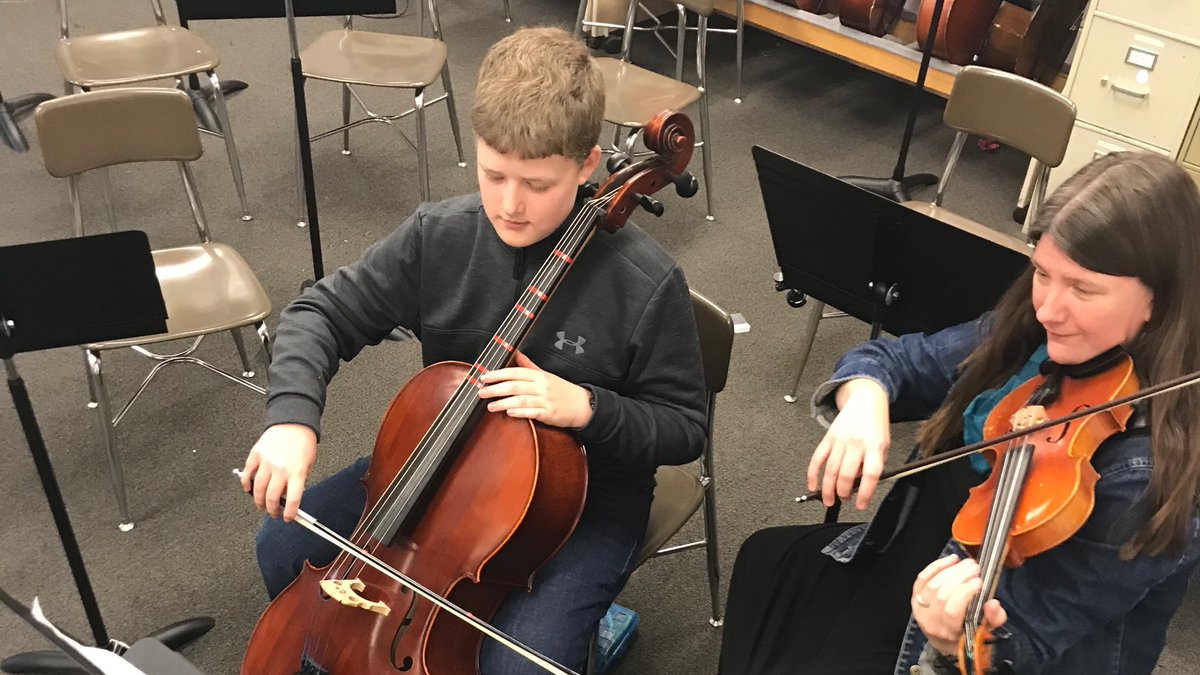 Rising 6th Graders, join us for Music Night tomorrow, Wednesday, January 24th at 6:30 pm! Try out an instrument, hear a performance, enjoy 🍕!