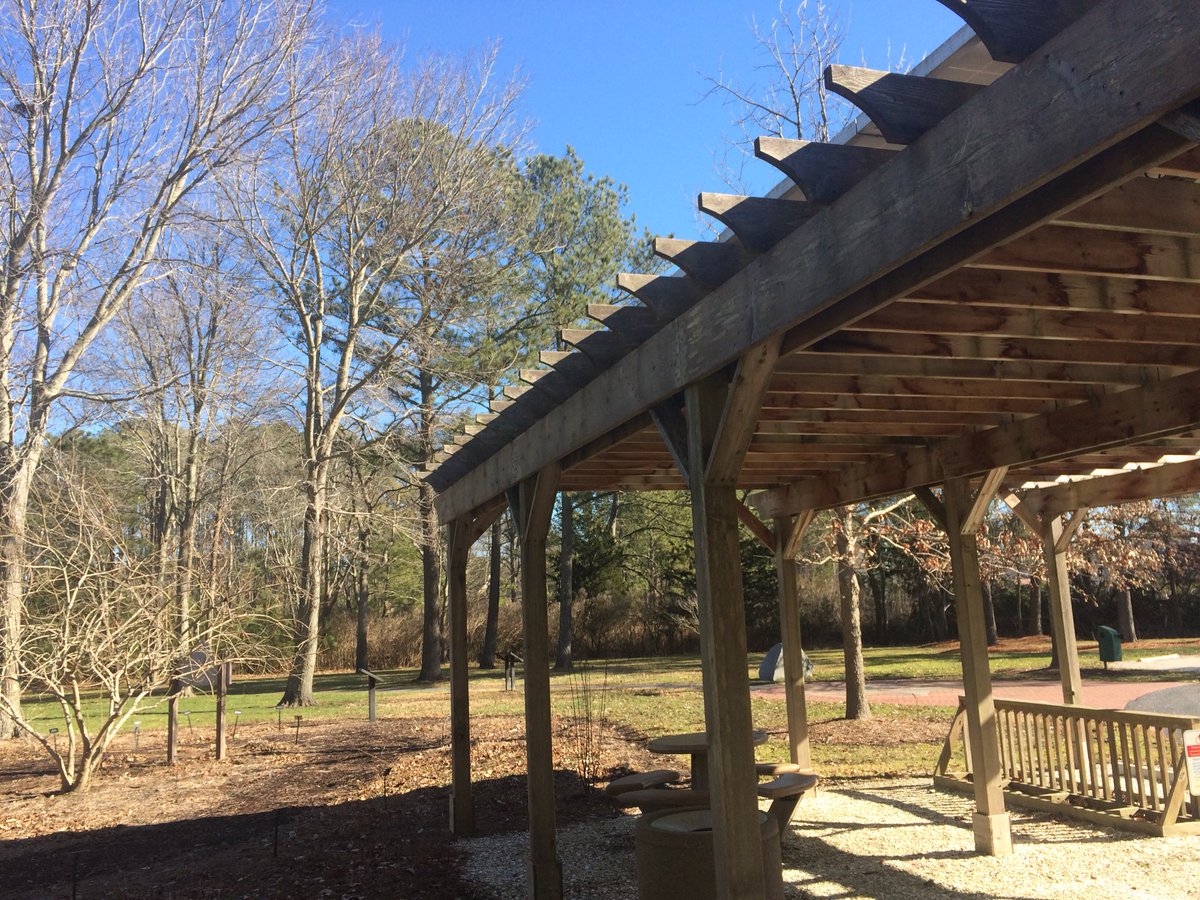 CNCSolar's tweet photo. Our original solar pergola.  Holding up pretty well https://t.co/TTAX2hq6BB